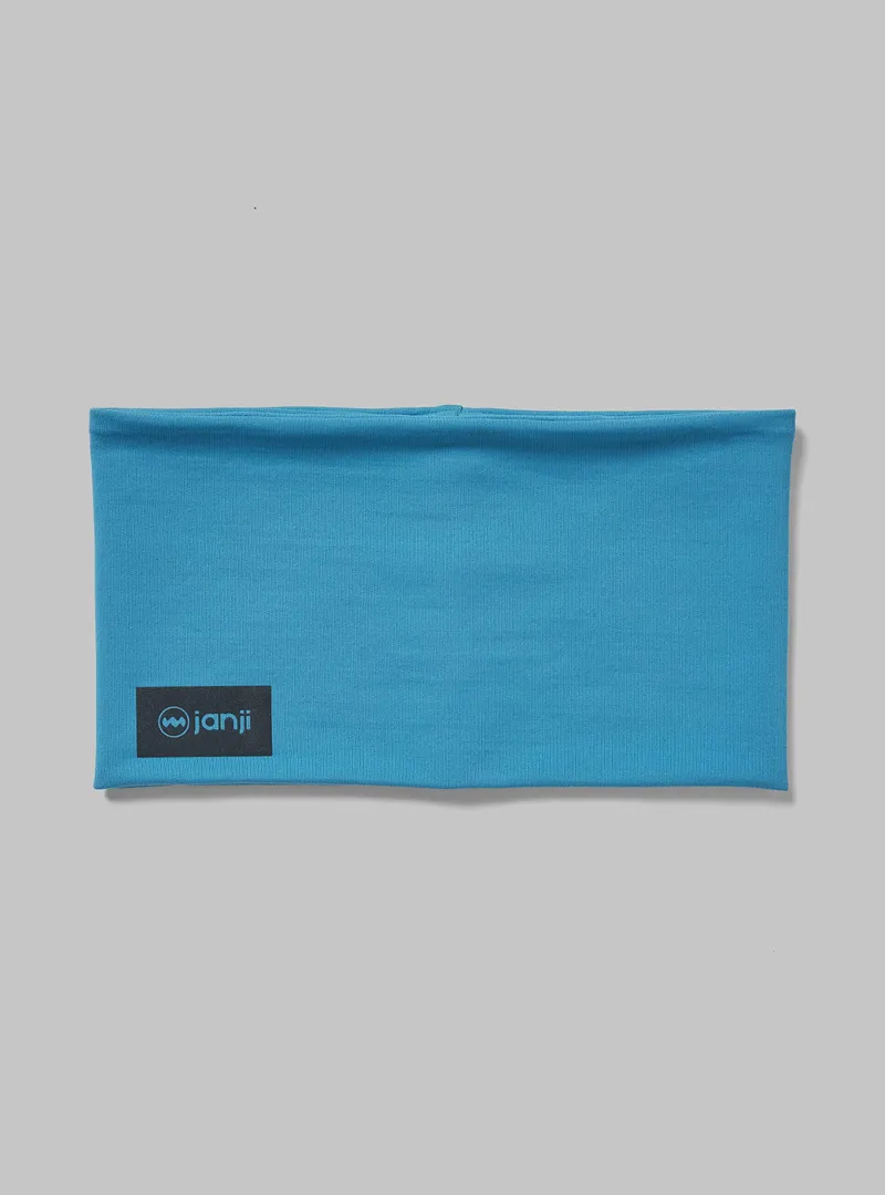 Janji Revo Merino Headband in Bluebird