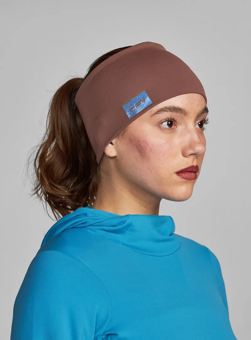 Janji Revo Merino Headband in Mane-1