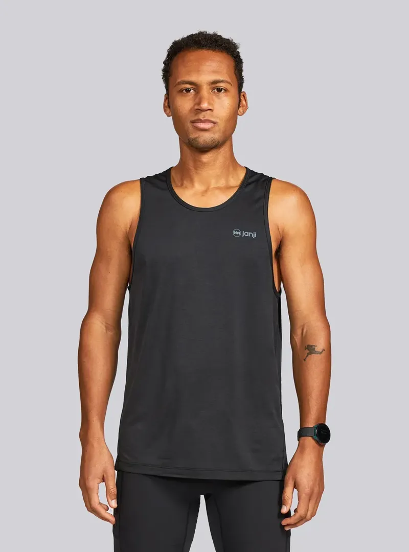 Janji Run All Day Men's Running Tank in Midnight-1