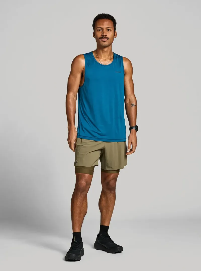 Janji Run All Day Men's Running Tank in Tidal-3