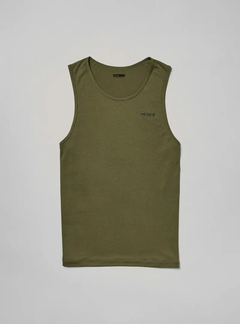 Janji Run All Day Men's Running Tank in Conifer
