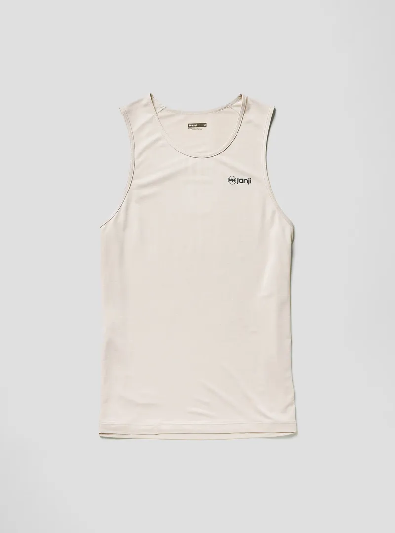 Janji Run All Day Men's Tank Running Top in Sandstorm
