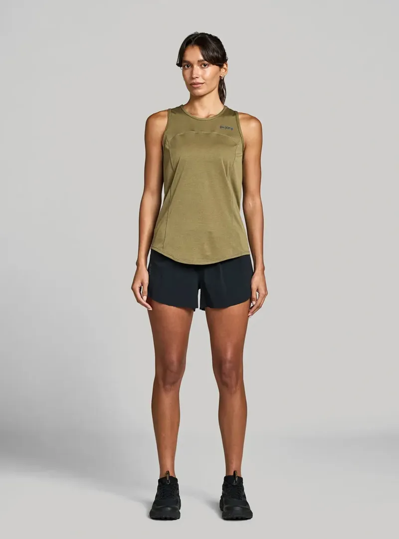 Janji Run All Day Women's Running Tank in Conifer-3