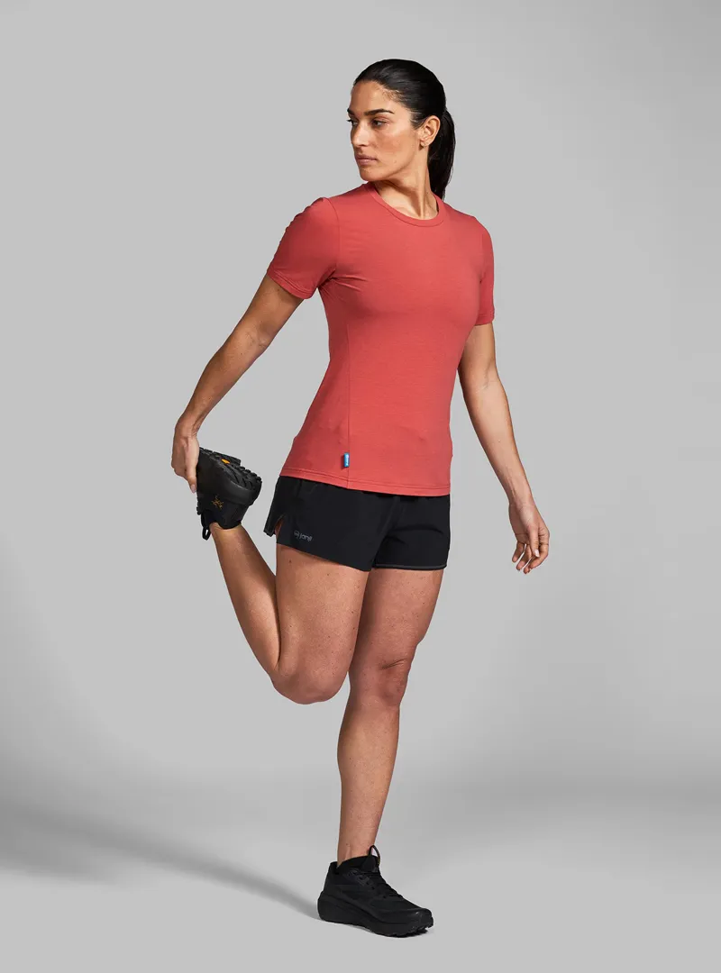 Janji Circa Daily Tee Women's Running Top in Mantle-3