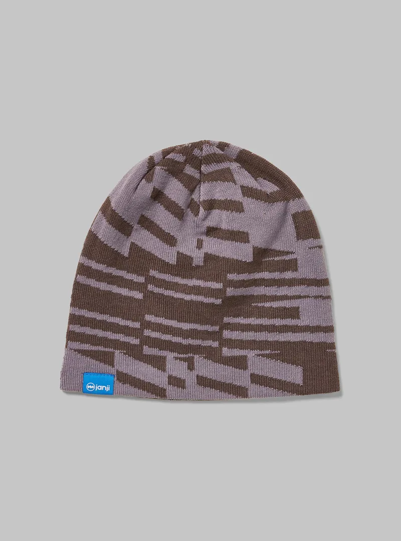 Janji Wavelength Jacquard Beanie in Dusky Sunset