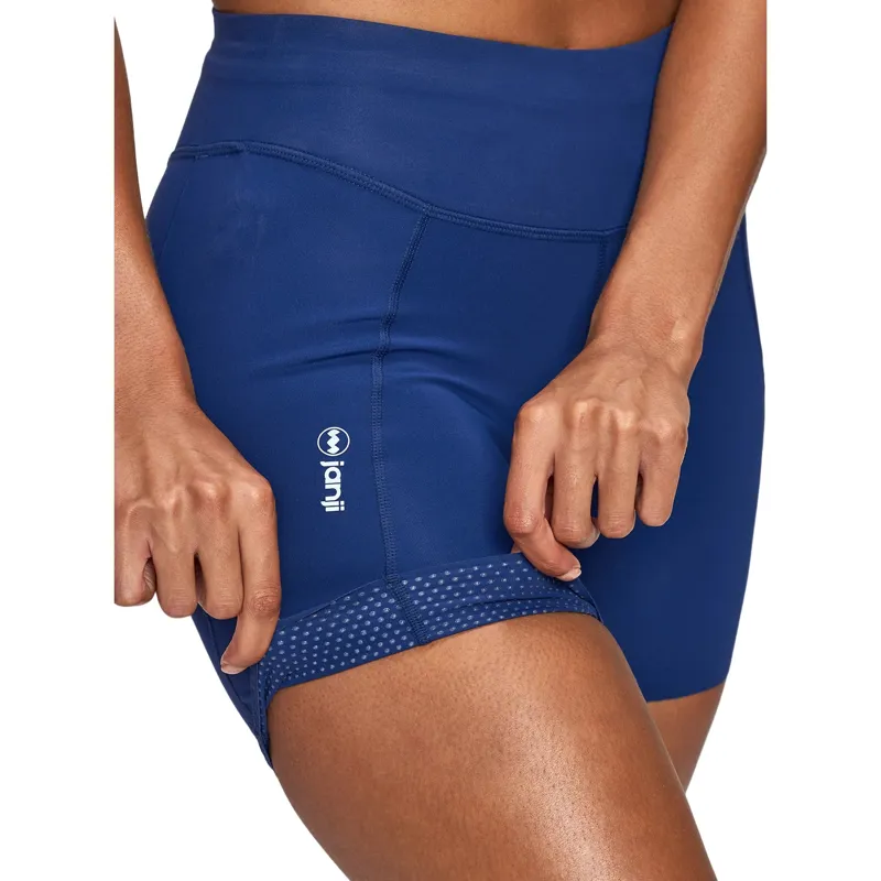 Janji Women's 5 inch Pace Shorts in Slipstream-3