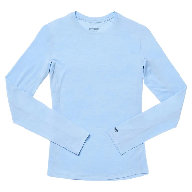 Janji Women's Repeat Merino Long Sleeve Shirt in Cosmic-2