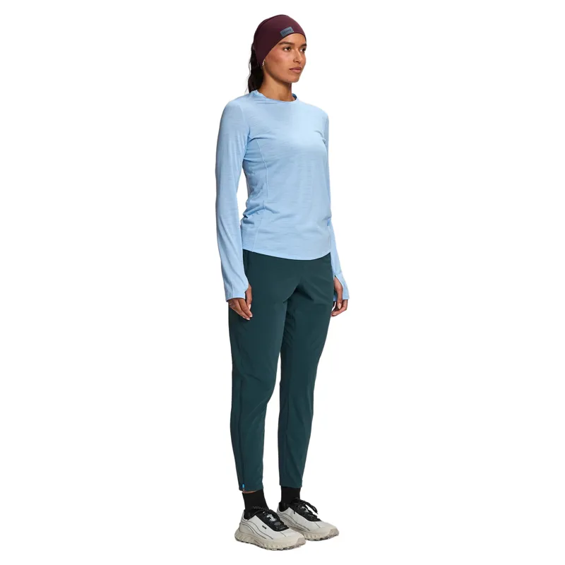 Janji Women's Repeat Merino Long Sleeve Shirt in Cosmic-3