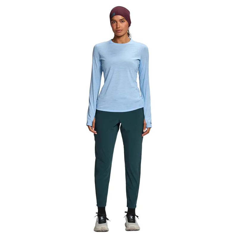 Janji Women's Repeat Merino Long Sleeve Shirt in Cosmic