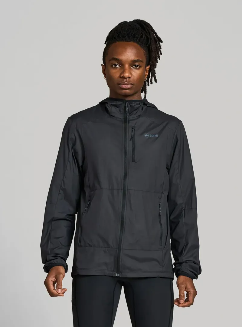 Janji Zephyrunner Men's Wind Shell Running Jacket in Midnight