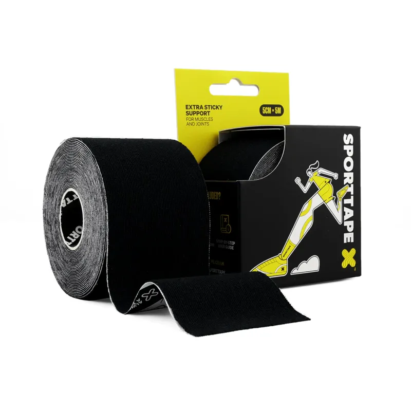 SPORTTAPE Kinesiology Tape in Black 