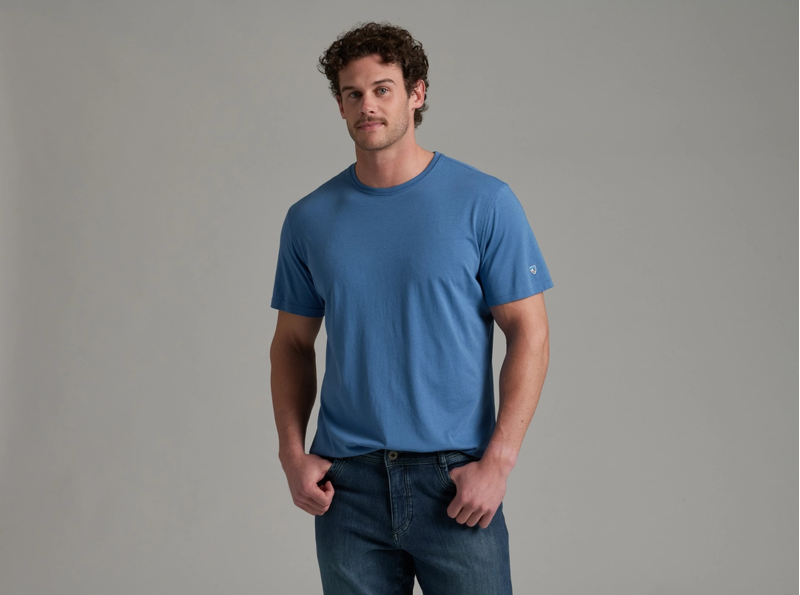 Kuhl DeFakto Men's T-shirt in River Blue