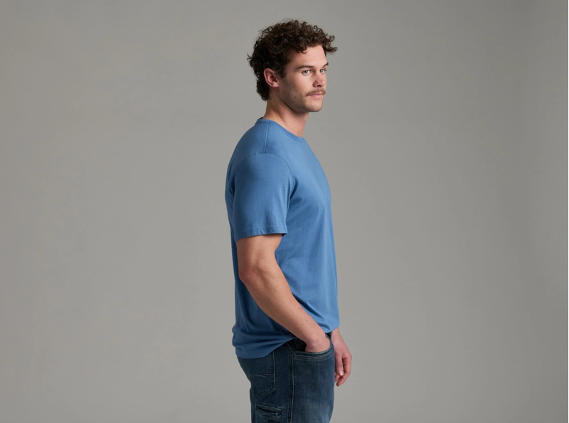 Kuhl DeFakto Men's T-shirt in River Blue-1