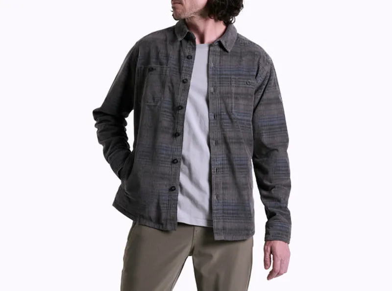 Kuhl Diskord Shirt-Jac Men's Overshirt in Iron Grey