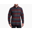 Kuhl Joyrydr Men's Fleece Lined Shirt Jacket in Brick Charcoal