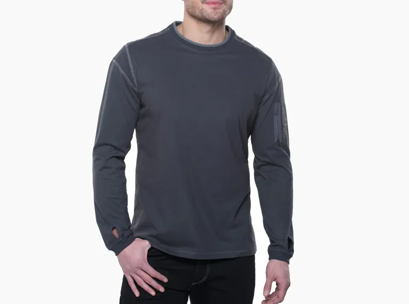 Kuhl Kommando Men's Crew Top in Carbon