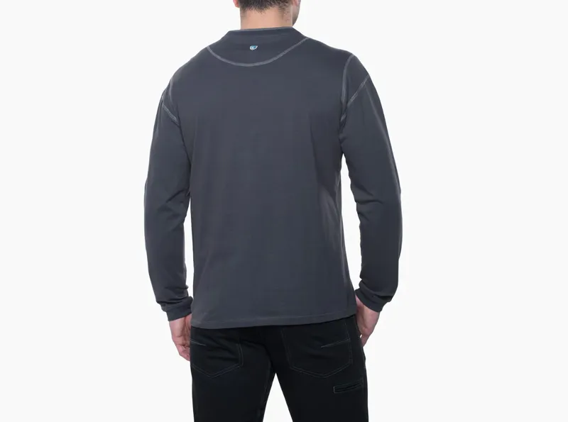 Kuhl Kommando Men's Crew Top in Carbon-1