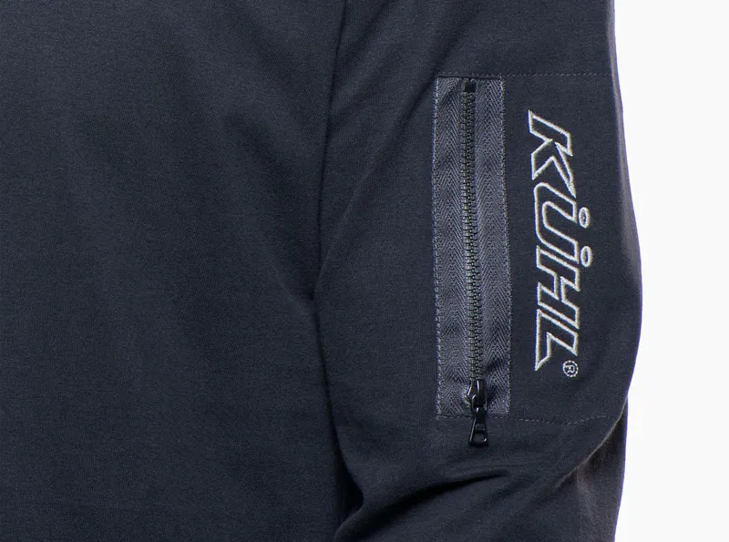 Kuhl Kommando Men's Crew Top in Carbon-4