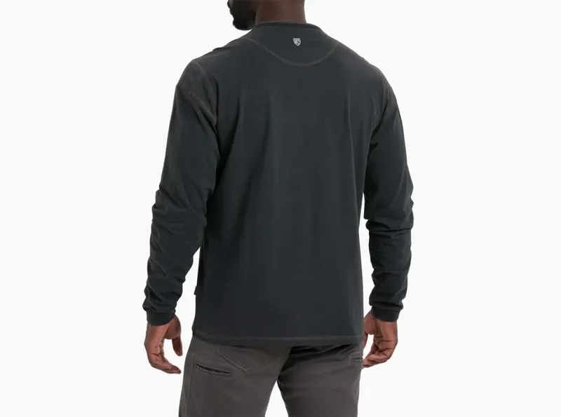 Kuhl Kommando Crew Men's Longsleeve Top in Onyx-2