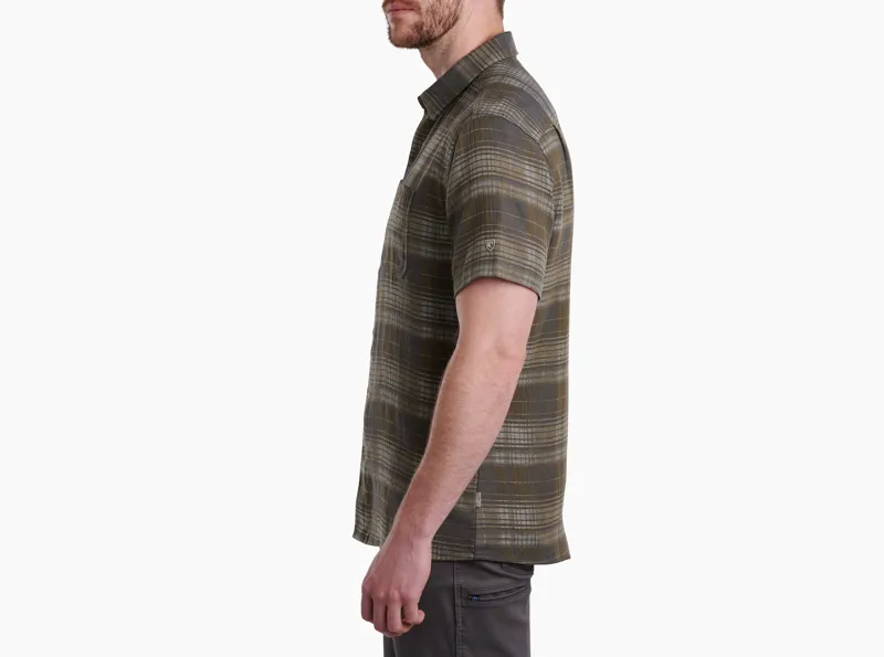 Kuhl Skorpio Men's Short Sleeve Shirt in Shaded Moss-2