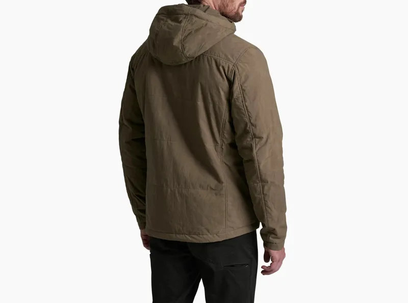 Kuhl Wylderydr Hoody Wax Coated Men's Jacket in Kanteen-2