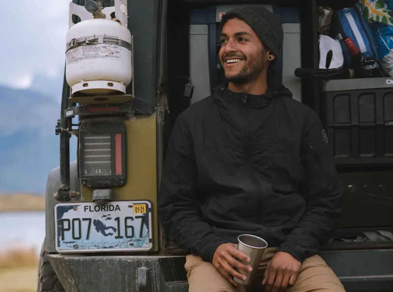 Kuhl The One Hoody Men's Jacket in Raven-8