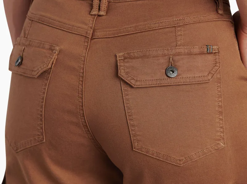 Kuhl Kultivatr Kargo Crop Women's Trouser in Tuscan Sun-3