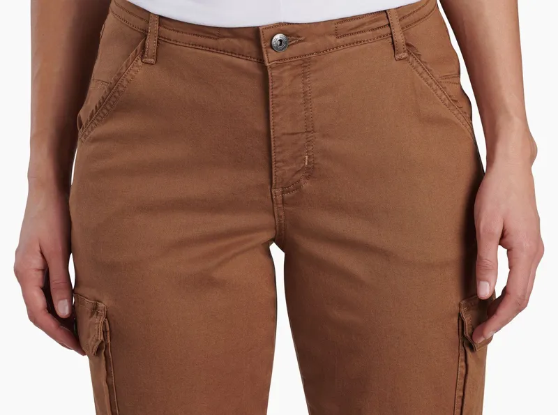 Kuhl Kultivatr Kargo Crop Women's Trouser in Tuscan Sun-5