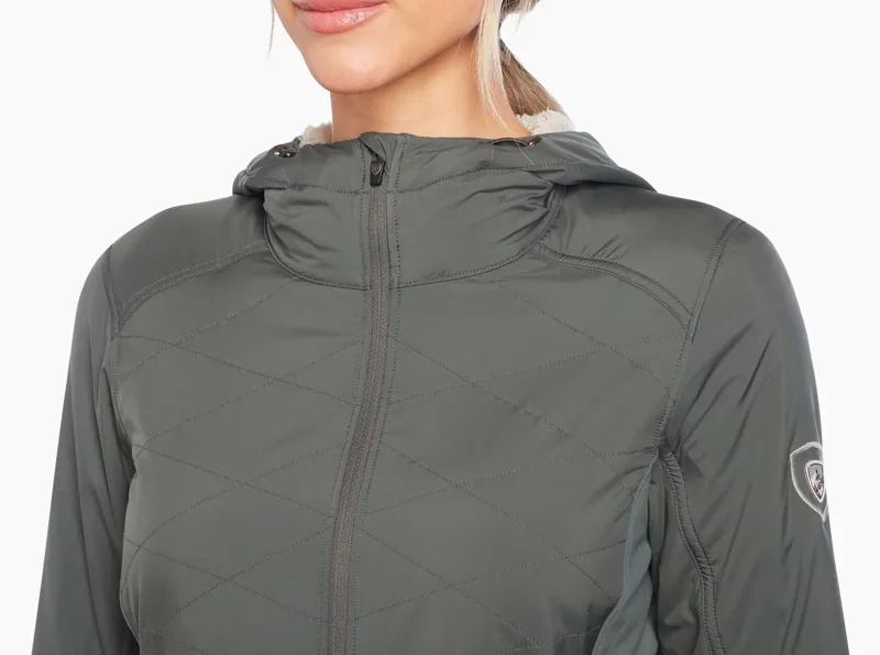 Kuhl The One Hoody Women's Jacket in Sea Pine-3