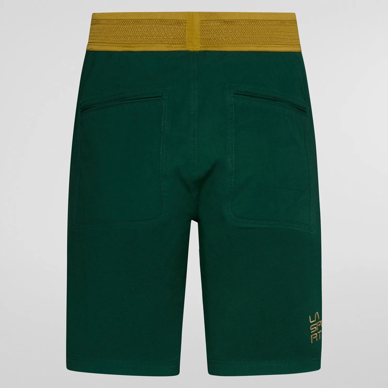 La Sportiva Flatanger Men's Climbing Short in Jungle/Savana-1