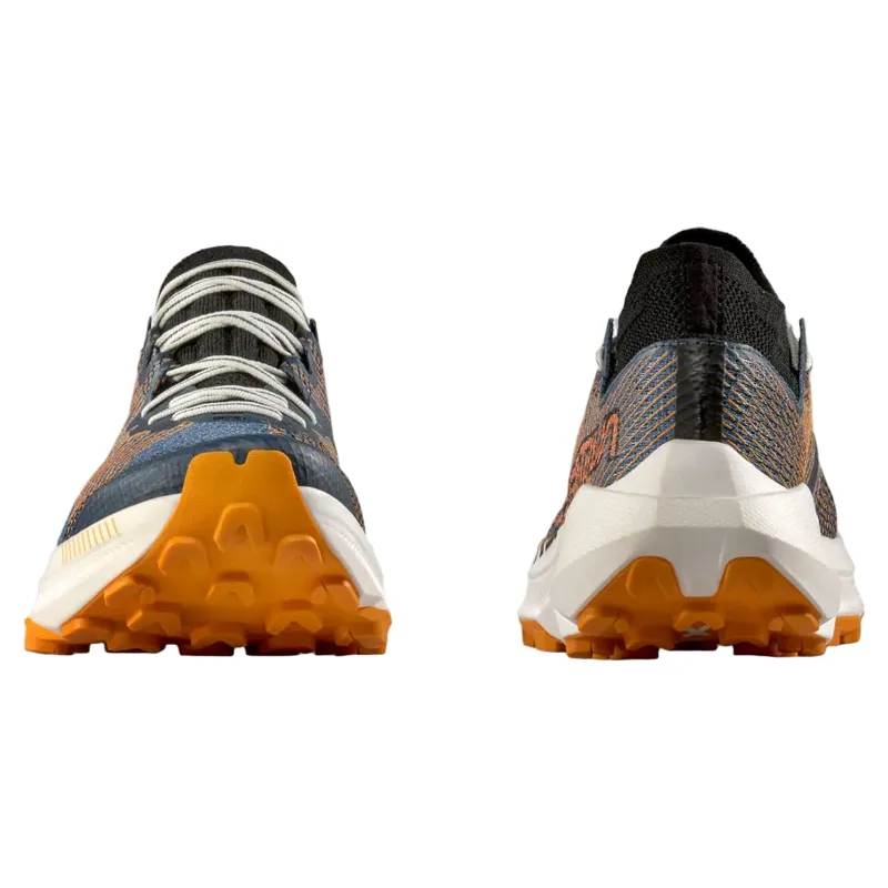 La Sportiva Prodigio Pro Men's Trail Running Shoe in Hurriacane/Apricot-2