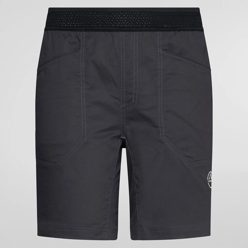 La Sportiva Roots Rock Men's Climbing Short in Onyx/Chalk