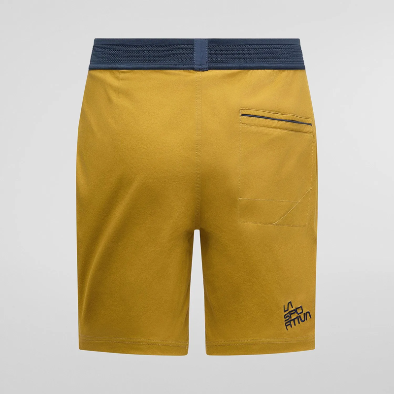 La Sportiva Roots Men's Climbing Short in Savana/Night Sky-1