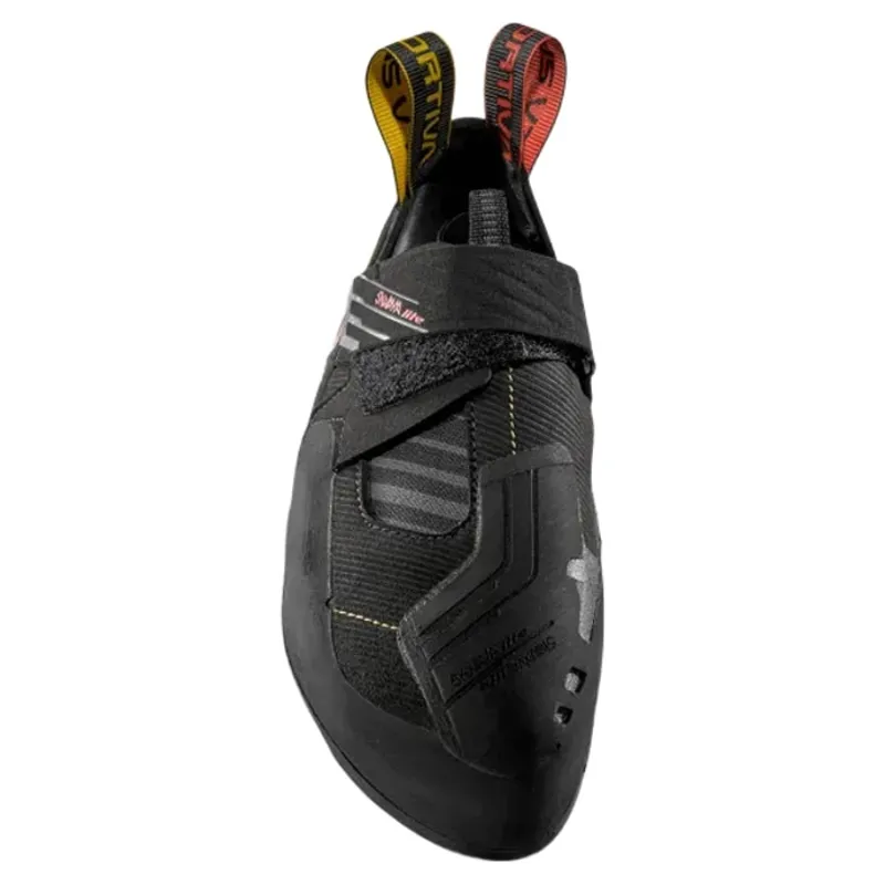 La Sportiva Skwama Lite Men's Climbing Shoe in Black/Yellow-1
