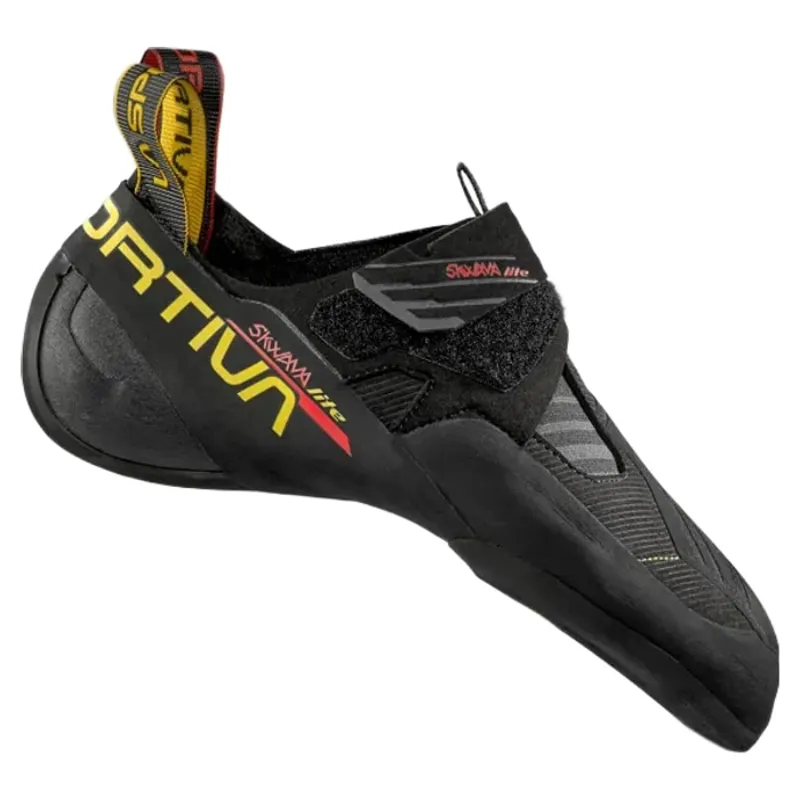 La Sportiva Skwama Lite Men's Climbing Shoe in Black/Yellow