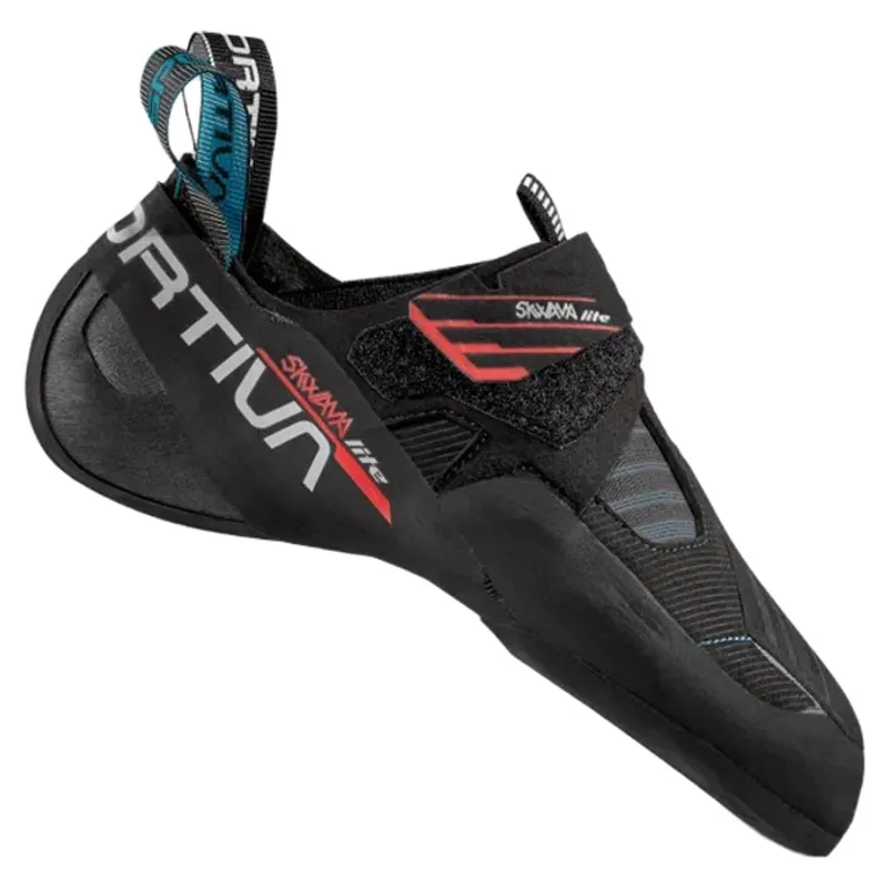La Sportiva Skwama Lite Women's Climbing Shoe in Black/Malibu Blue