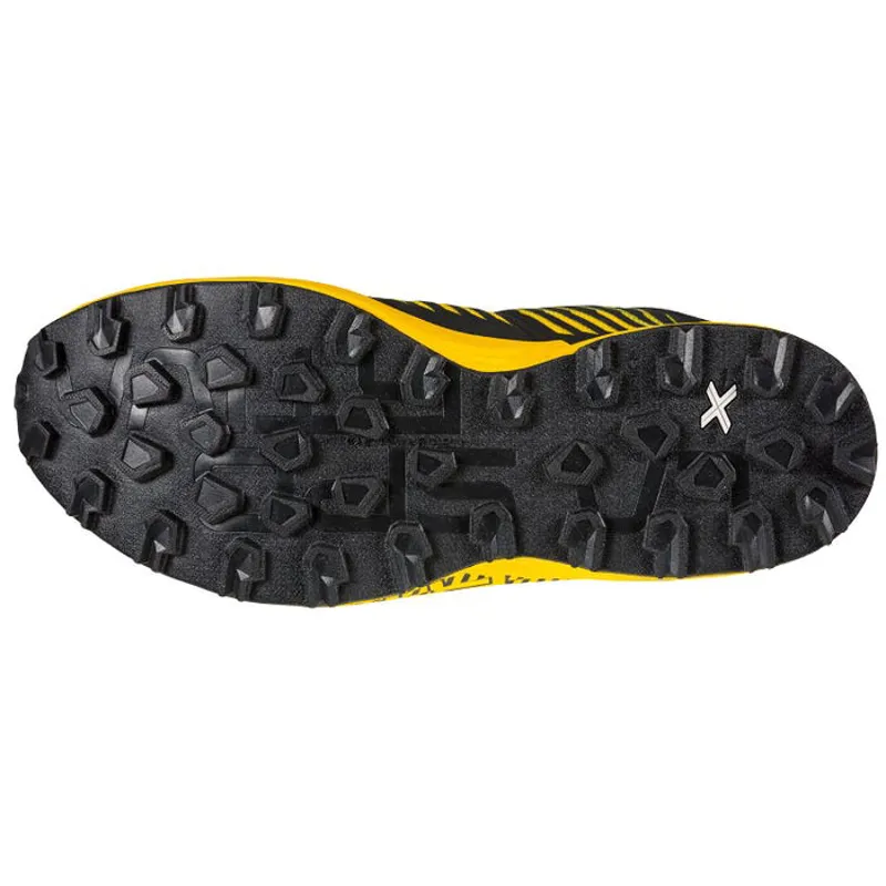 La Sportiva Cyklon Men's Fell/Trail Running Shoe in Black/Yellow-1