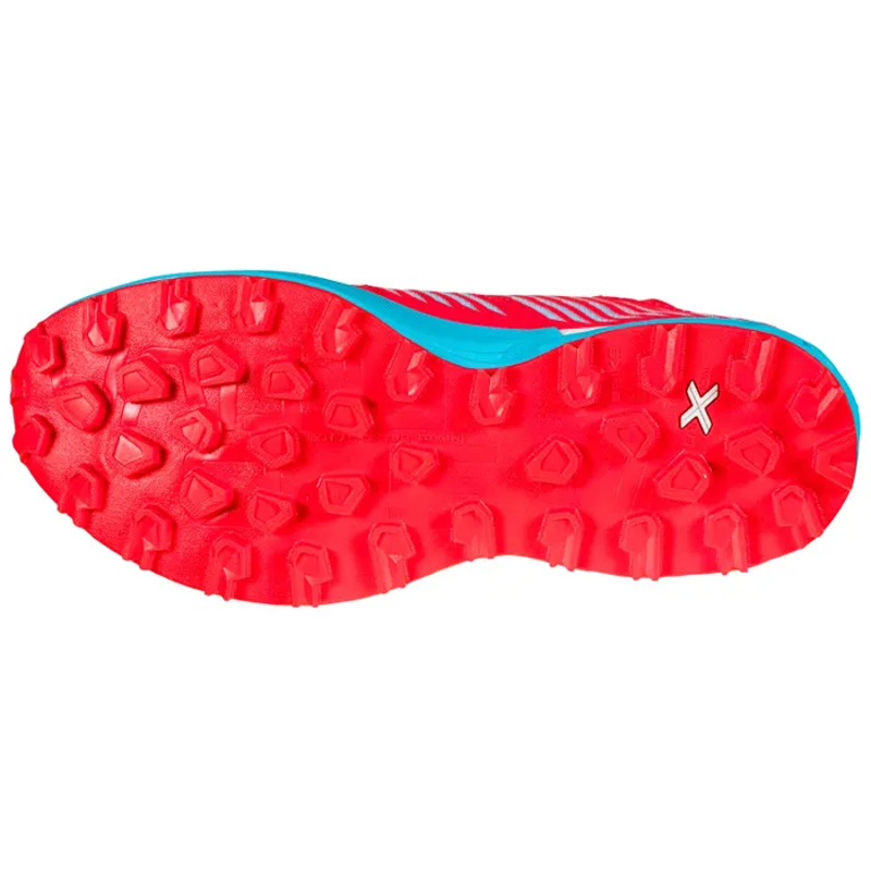 La Sportiva Cyklon Women's Fell/Trail Running Shoe Hibiscus/Malibu Blue-1