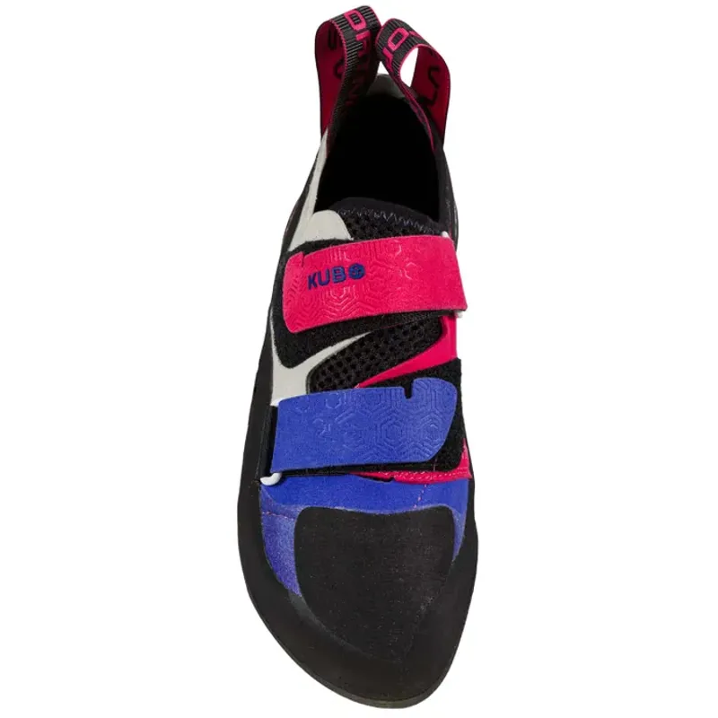 La Sportiva Kubo Women's Climbing Shoe in Royal/Love Potion-2