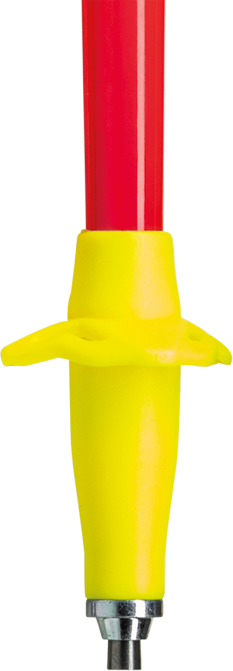 Leki Ultratrail FX.One Trail Running Pole in Bright Red/Violet/Neon Yellow-3