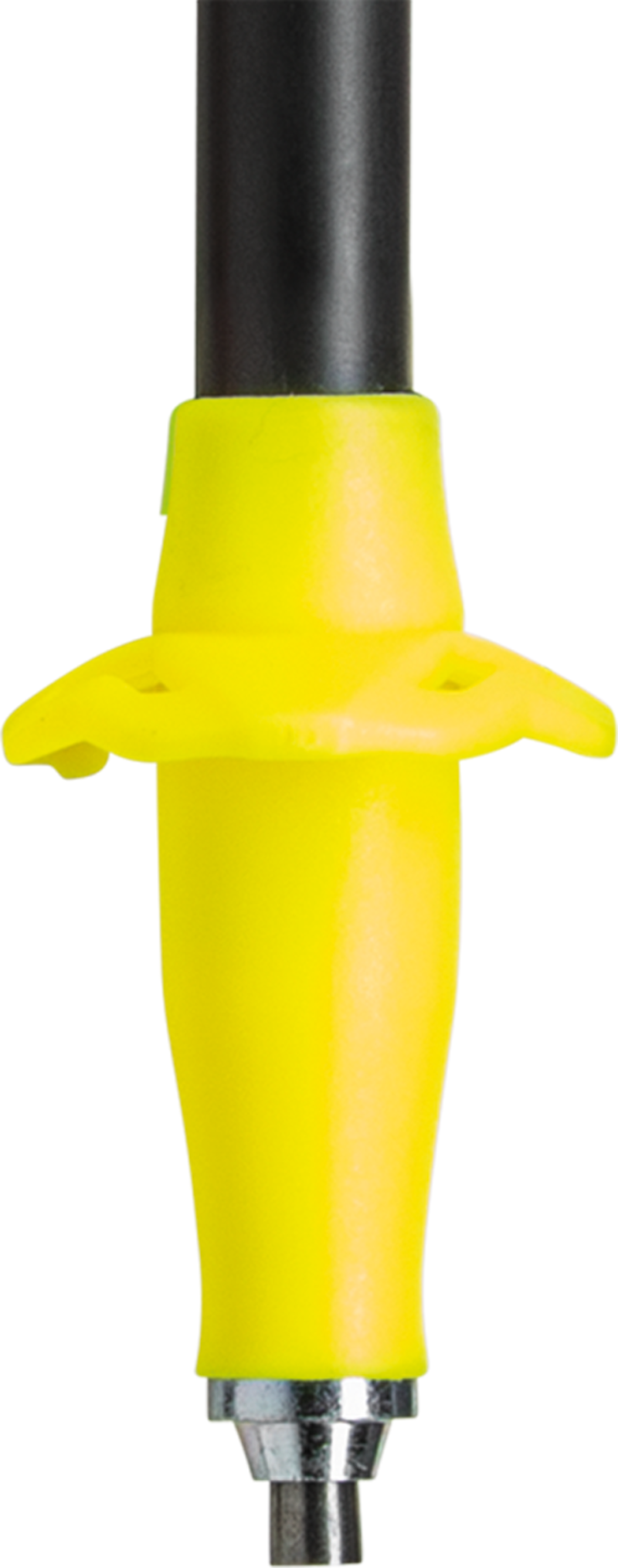 Leki Ultratrail FX.One Superlite Running Poles in Bright Red/Neon Yellow/Natural Carbon-4