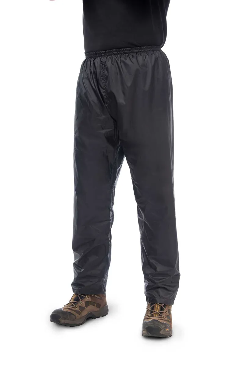 Mac in a Sac Mini Origin Kids Waterproof Overtrousers in Black