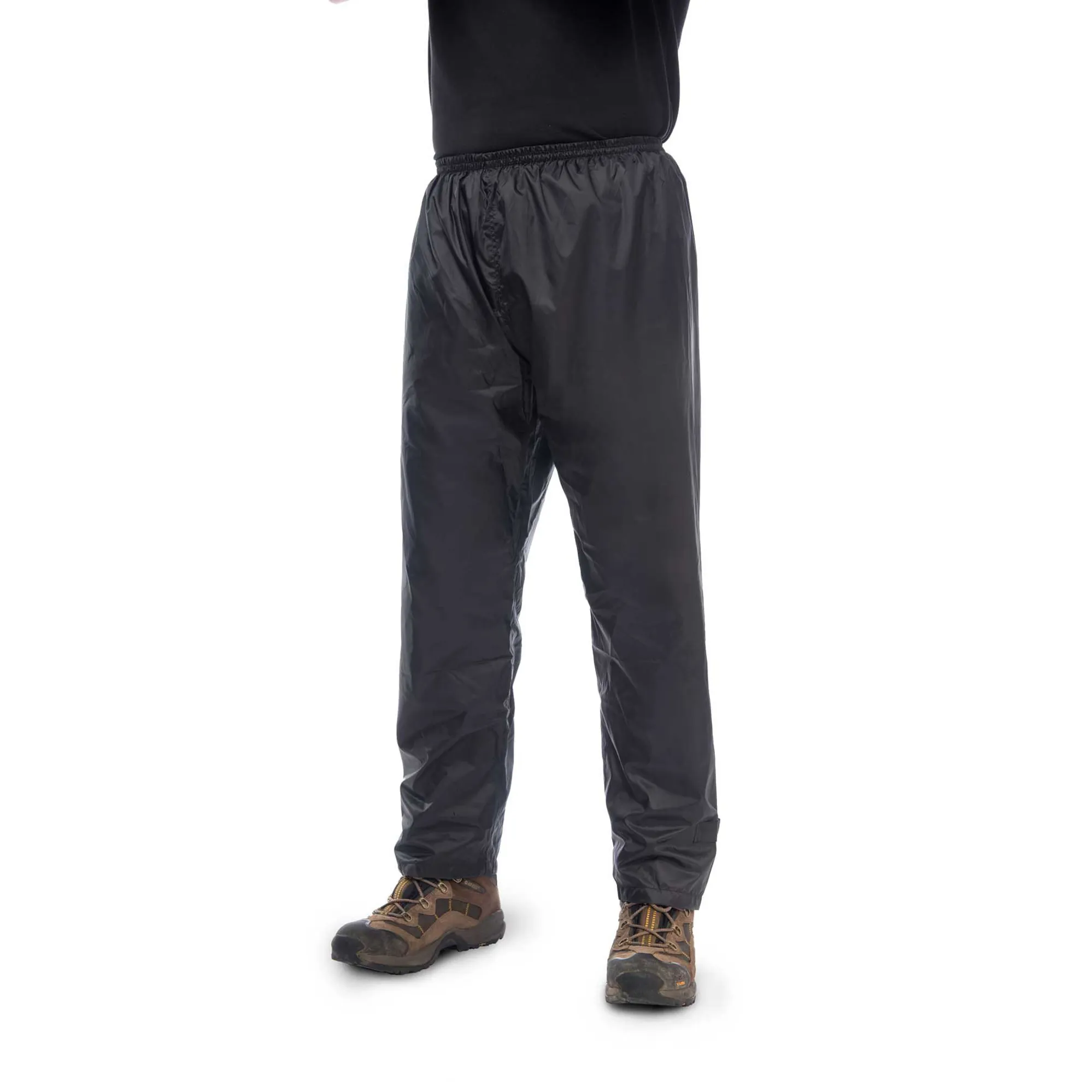 Mac in a Sac Mini Origin Kids Waterproof Overtrousers in Black