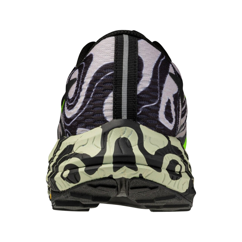 Mizuno Neo Accera Unisex Trail Running Shoe in Dawn Blue/Lightning Yellow/Black-4