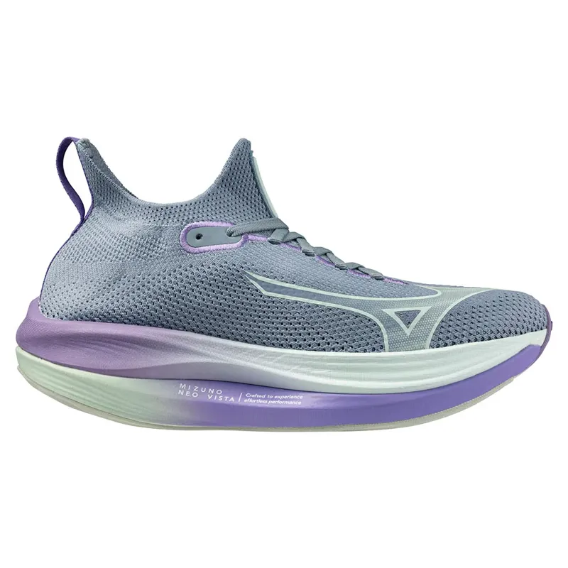 Mizuno Neo Vista Women's Road Running Shoe in Citadel/Bay/Paisley Purple 