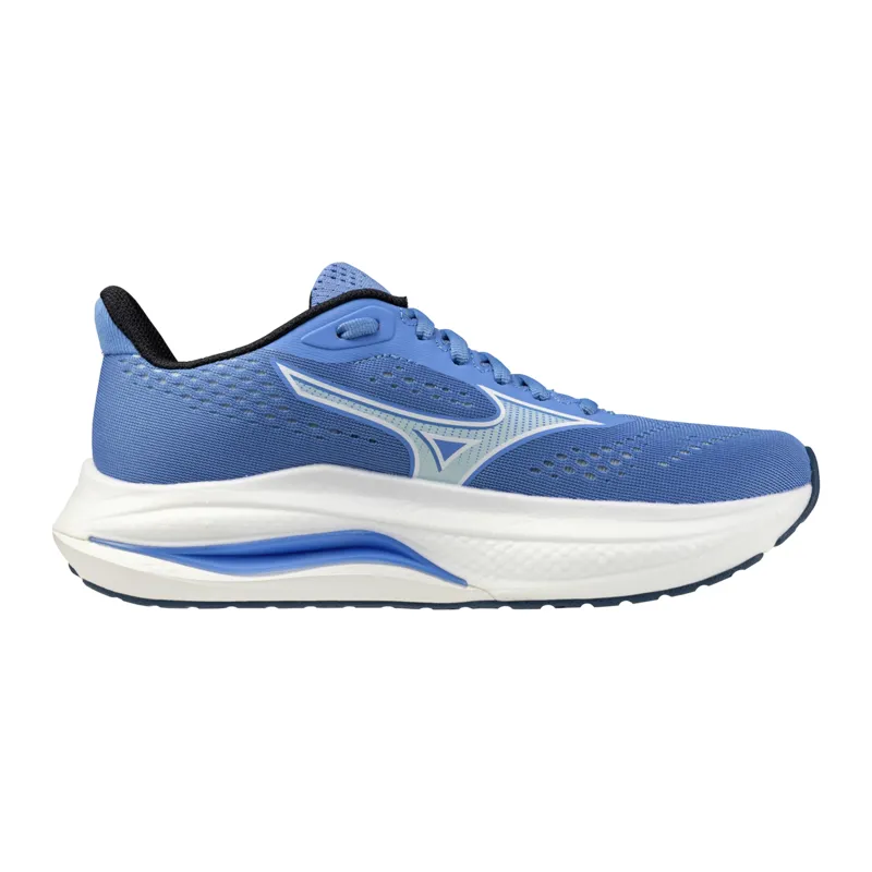 Mizuno Wave Inspire 22 Womens Running Shoes in Ultramarine/White/Yellow-5