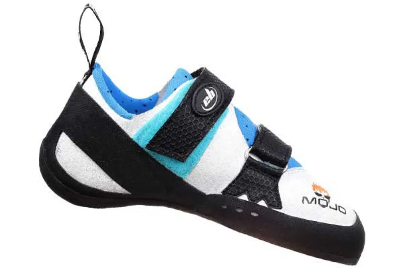 Eb Climbing Mojo Unisex Climbing Shoe in White/Blue