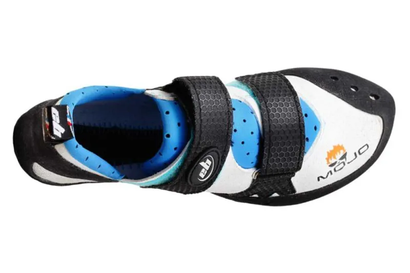 Eb Climbing Mojo Unisex Climbing Shoe in White/Blue-2