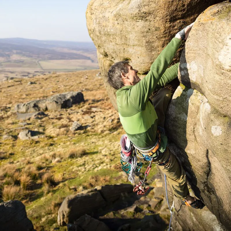 Moon Men's S7 Stretch Top in Green-2