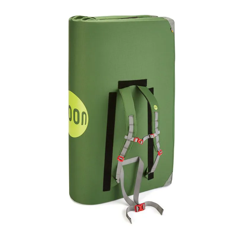 Moon Climbing Saturn Crash Pad in Green-1